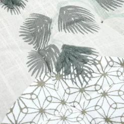 Coussin de chaise carré coton (38 x 38 cm) Yuki Vert jade