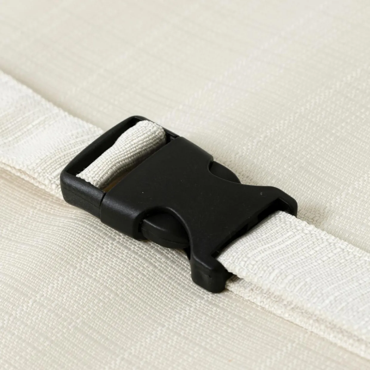 Coussin de chaise extérieur avec dossier (90 x 40 cm) Sunset Ecru