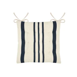 Coussin de chaise extérieur carré (38 x 38 cm) Nautira Gris ardoise