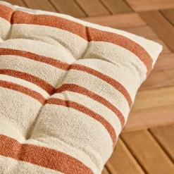 Coussin de chaise extérieur carré (38 x 38 cm) Nautira Orange