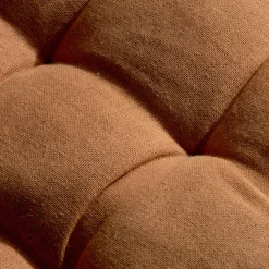 Coussin de chaise rond coton (40 cm) Pixel Camel