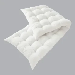 Coussin de garnissage bain de soleil microfibre (70 x 190 cm) Aéris Blanc