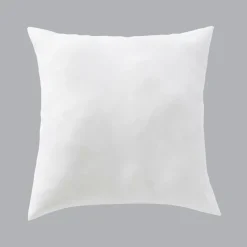 Coussin de garnissage carré microfibre (45 x 45 cm) Aéris Blanc