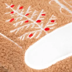 Coussin de Noël (40 x 35 cm) Maison Pain d'épices Marron clair