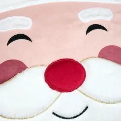 Coussin de Noël carré (45 x 45 cm) Hohoho Joyeux Noël Rouge