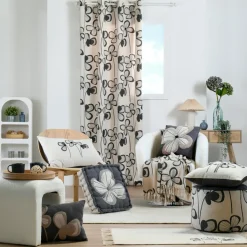 Coussin de sol coton (45 x 45 cm) Tilda Gris ardoise