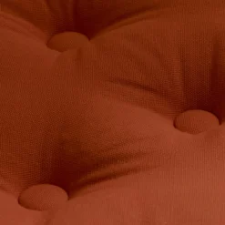 Coussin de sol coton (40 x 40 cm) Pixel Terracotta