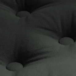 Coussin de sol coton (40 x 40 cm) Pixel Gris anthracite