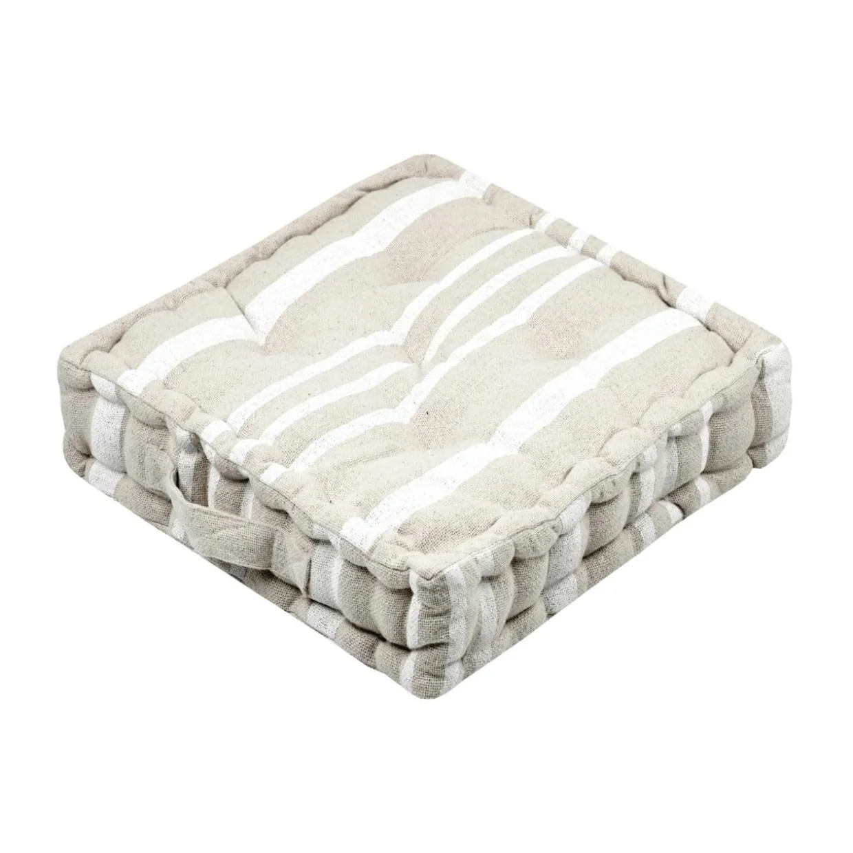 Coussin de sol extérieur (45 x H10 cm) Nautira Ecru