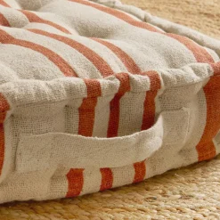 Coussin de sol extérieur (45 x H10 cm) Nautira Orange