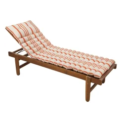 Coussin de transat enroulable (180 x 60 cm) Nautira Orange