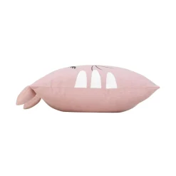 Coussin enfant carré (40 x 40 cm) Chatchat Rose