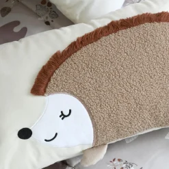 Coussin enfant rectangulaire (30 x 50 cm) Gabin Taupe