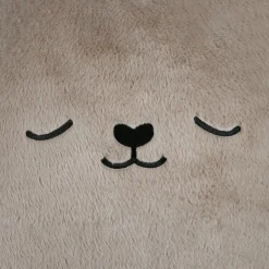 Coussin enfant rond (35 cm) Gabin Marron