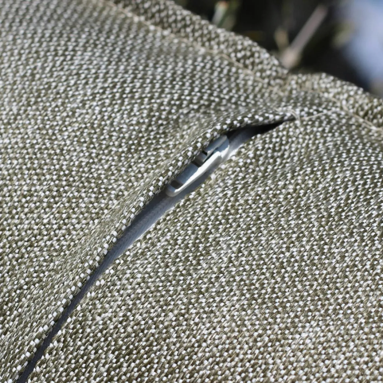 Coussin extérieur carré (60 x 60 cm) Kalena Vert olive