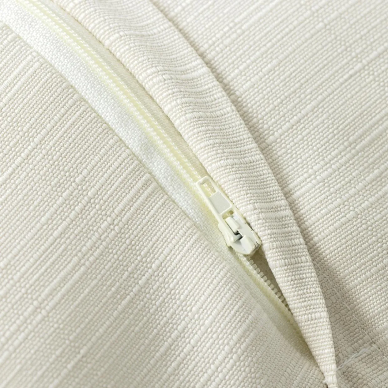 Coussin extérieur carré (60 x 60 cm) Sunset Ecru