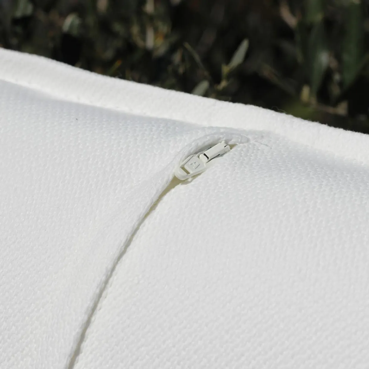 Coussin extérieur carré (45 x 45 cm) Boraé Blanc