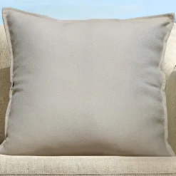 Coussin extérieur carré (45 x 45 cm) Boraé Taupe