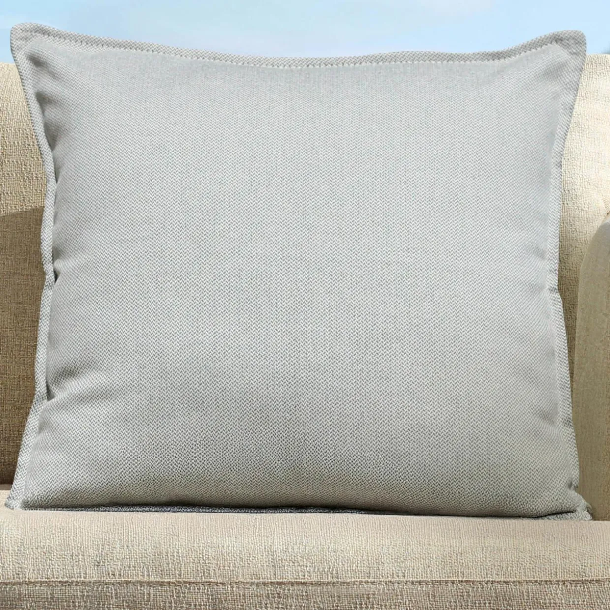 Coussin extérieur carré (45 x 45 cm) Kalena Vert clair
