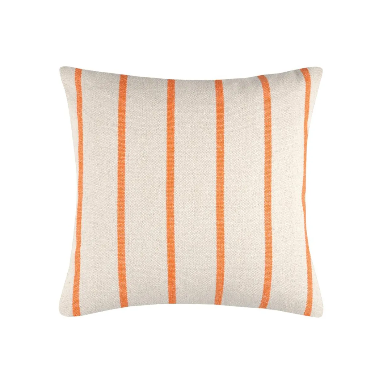 Coussin extérieur carré toile de coton (50 x 50 cm) Ocealys Corail