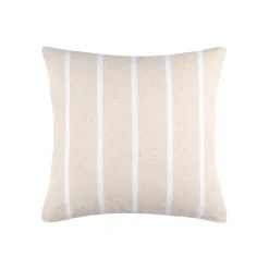 Coussin extérieur carré toile de coton (50 x 50 cm) Ocealys Blanc