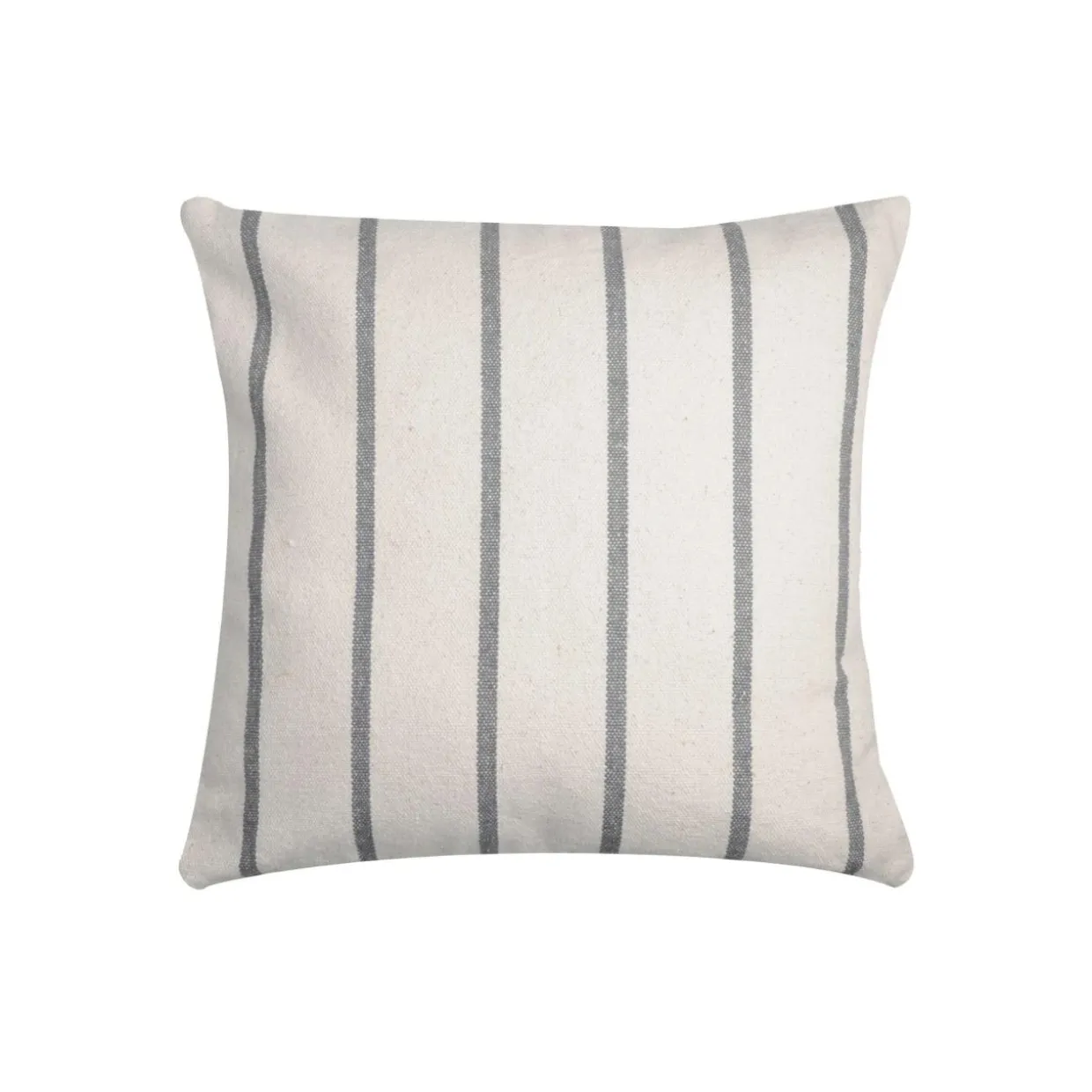 Coussin extérieur carré toile de coton (50 x 50 cm) Ocealys Gris anthracite