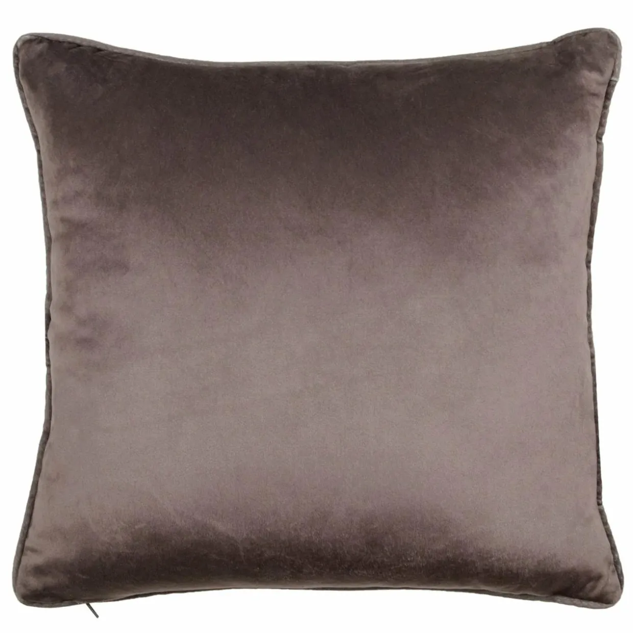 Coussin Noël carré (40 cm) Joyeux Marron chocolat