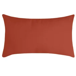 Coussin rectangulaire (30 x 50 cm) Nelson Terracotta