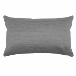 Coussin rectangulaire (30 x 50 cm) Béa Anthracite