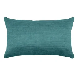 Coussin rectangulaire (30 x 50 cm) Béa Bleu canard