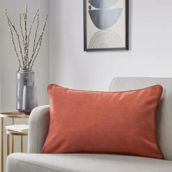 Coussin rectangulaire (40 x 60 cm) Minuit Terracotta