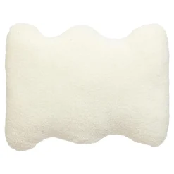 Coussin rectangulaire bouclette (35 x 48 cm) Bliss Blanc