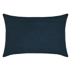 Coussin Rectangulaire coton (40 x 60 cm) Bordemer Bleu marine