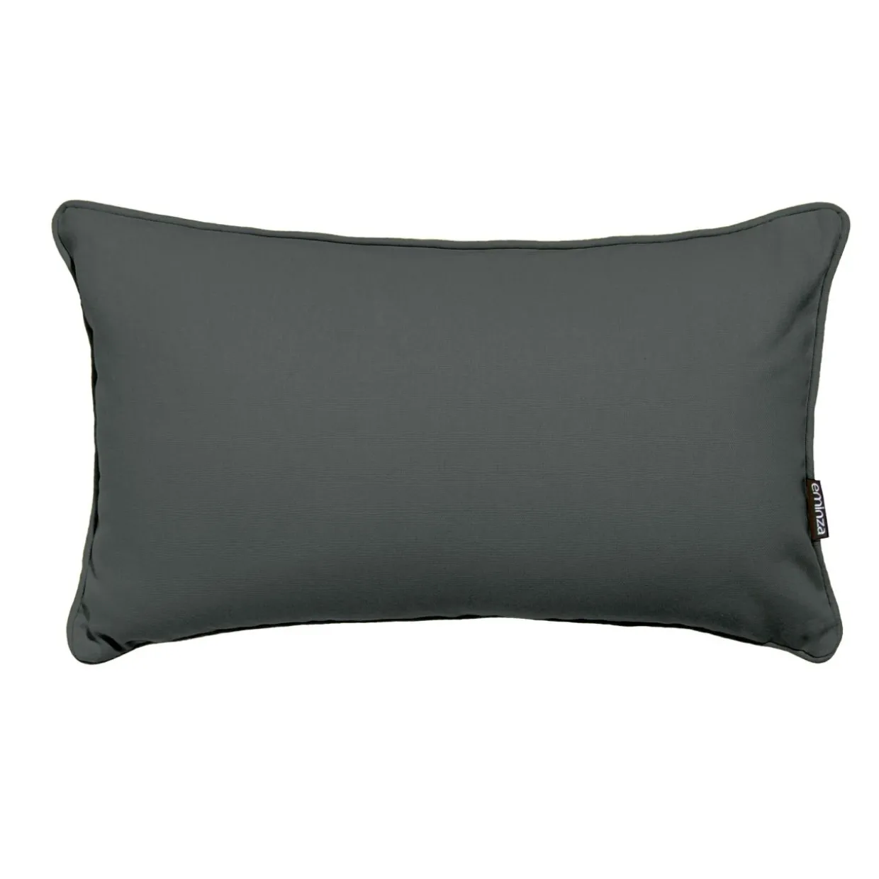 Coussin rectangulaire coton (30 x 50 cm) Pixel Gris anthracite