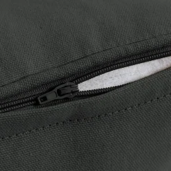 Coussin rectangulaire coton (30 x 50 cm) Pixel Gris anthracite