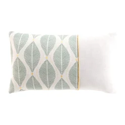 Coussin rectangulaire coton (30 x 50 cm) Maho Vert sauge