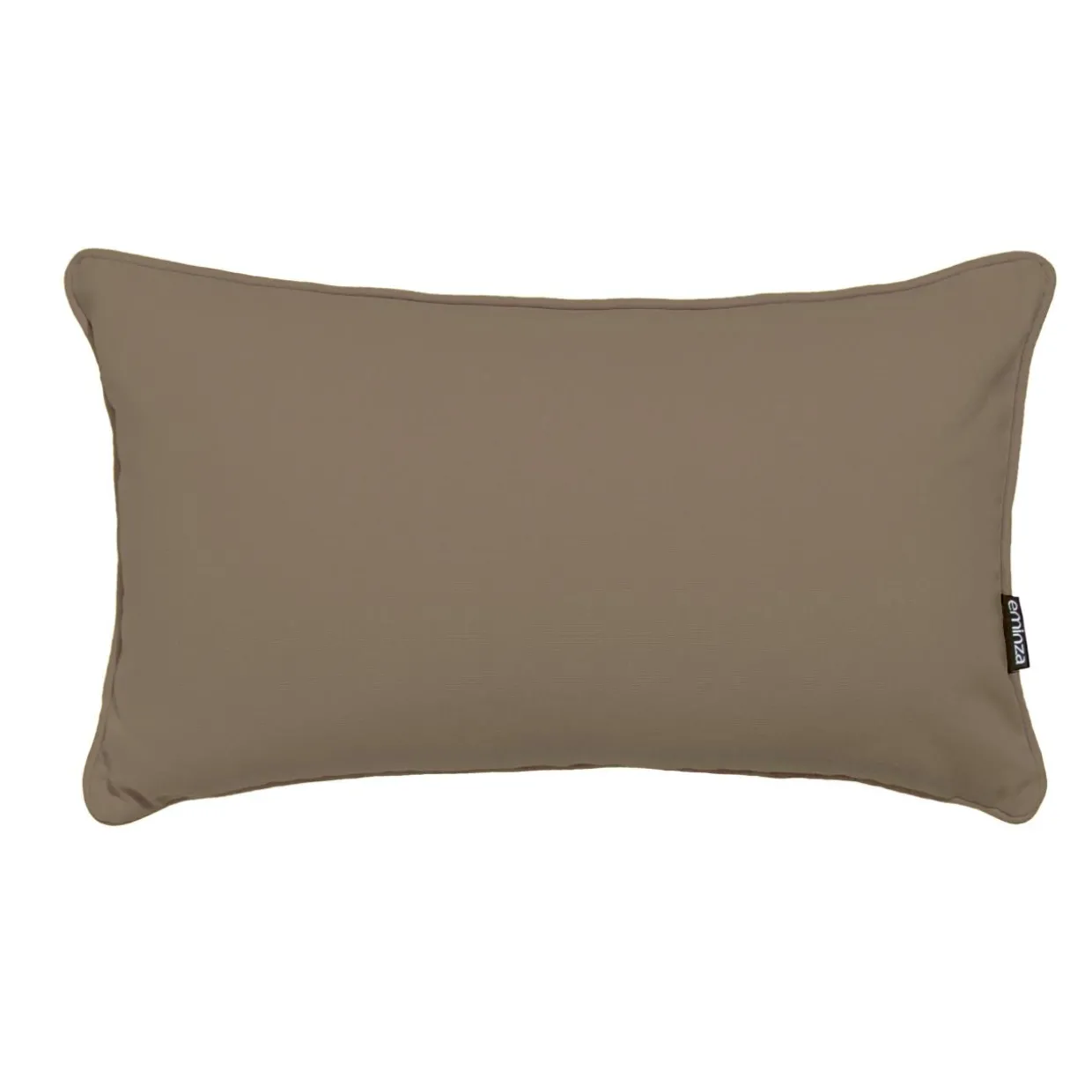 Coussin rectangulaire coton (30 x 50 cm) Pixel Taupe