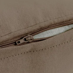 Coussin rectangulaire coton (30 x 50 cm) Pixel Taupe