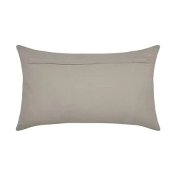 Coussin rectangulaire coton (30 x 50 cm) Hemera Taupe