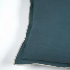 Coussin rectangulaire coton (40 x 60 cm) Helios Bleu