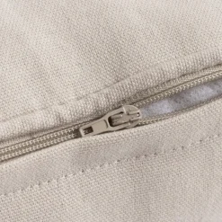 Coussin rectangulaire coton (30 x 50 cm) Pixel Beige