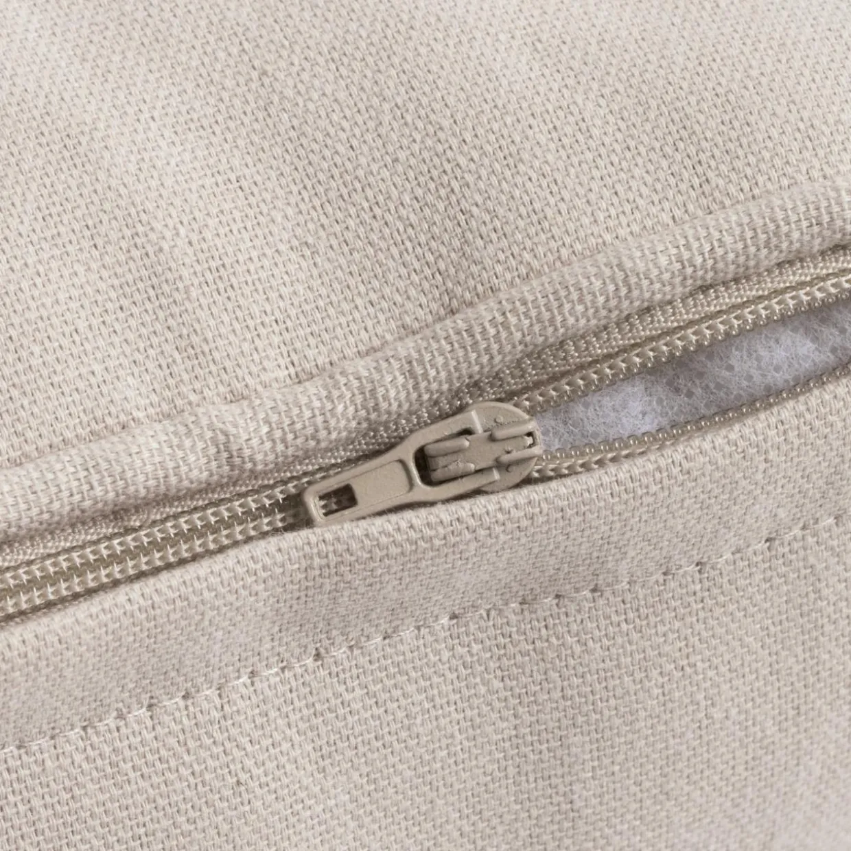 Coussin rectangulaire coton (30 x 50 cm) Pixel Beige