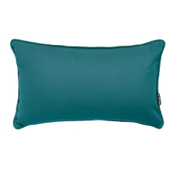 Coussin rectangulaire coton (30 x 50 cm) Pixel Bleu canard