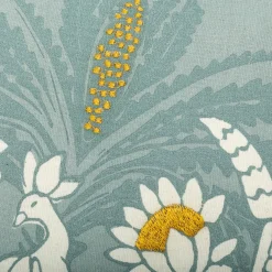 Coussin rectangulaire coton (38 x 58 cm) Wild Vert céladon