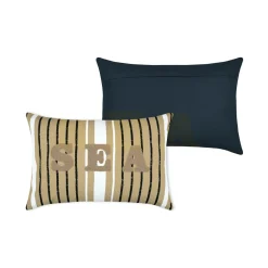 Coussin rectangulaire coton (40 x 60 cm) Maritime Beige