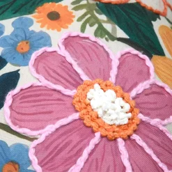 Coussin rectangulaire coton (30 x 50 cm) Betty Multicolore