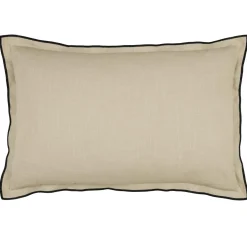 Coussin rectangulaire coton (40 x 60 cm) Helios Ecru