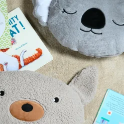 Coussin rectangulaire enfant (30 x 50 cm) Minus Gris