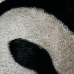 Coussin rectangulaire fausse fourrure zébre (50 x 80 cm) Fauves Taupe