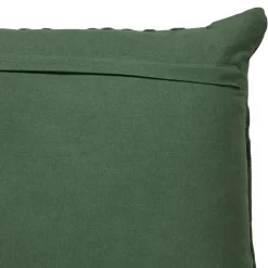 Coussin rectangulaire gaze de coton (38 x 58 cm) Letho Vert tilleul